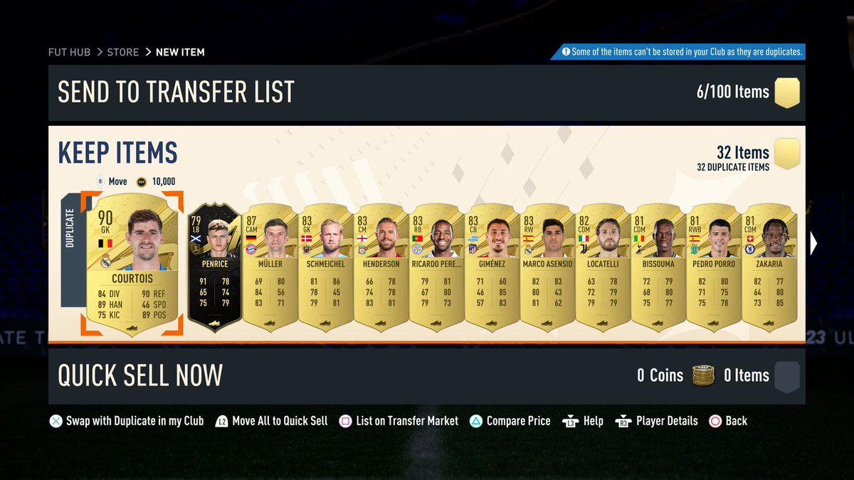 DavidMeyler's tweet image. Hey @EASPORTSFIFA @EAFIFADirect why isn't my Courtois TOTY?????