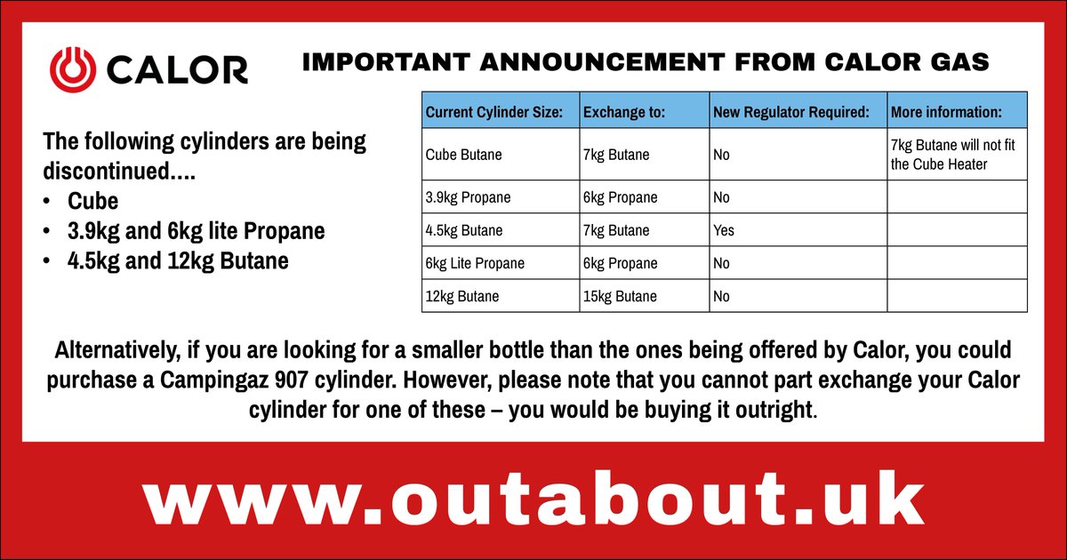 devonoutdoor's tweet image. Please don’t shoot the messenger!
Our team are here to give advice and information so please don’t hesitate to contact us to discuss your options.
#calorgas #gasheaters #gasbbqs #gasstoves #gascylinders