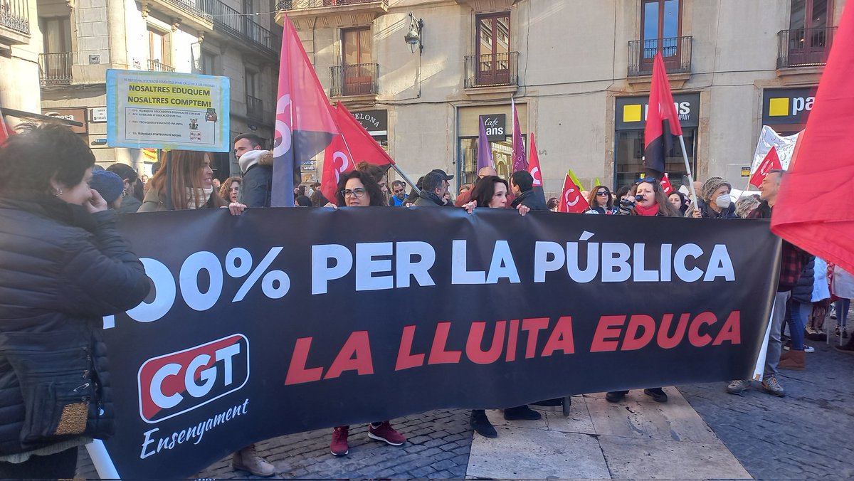 CGT Ensenyament 🚩🏴 tweet media