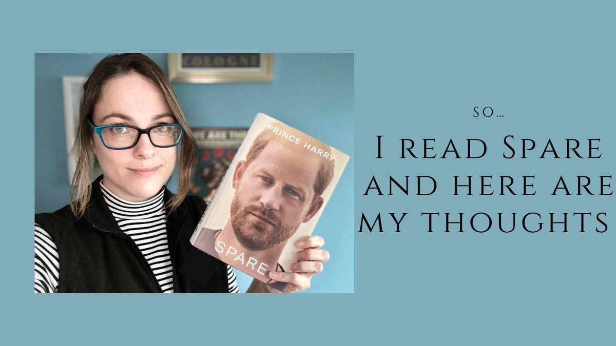 So I read #PrinceHarry ‘s ‘Spare’ and I’ve decided to share my honest thoughts youtu.be/3eJaLb1qfQI #BookTwitter #spare #PrinceHarryMemoir