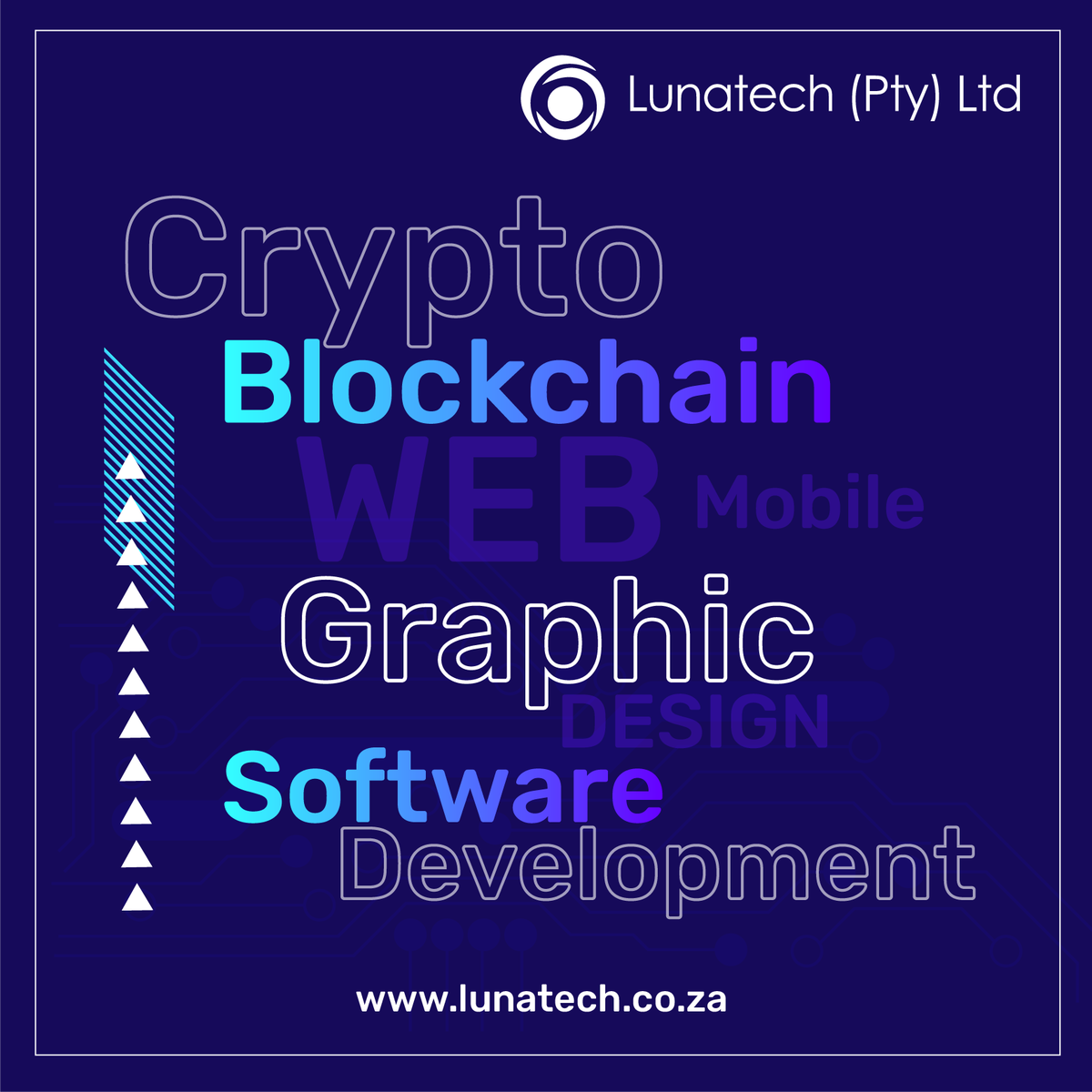 We are involved in major projects implemented with international partners from around the world. lunatech.co.za/about/ 

#Software #Company #Service #Design #Code #Digital #Technology #Lunatech #JBay #Local #Powerhouse #Quality #Professional #Innovation
