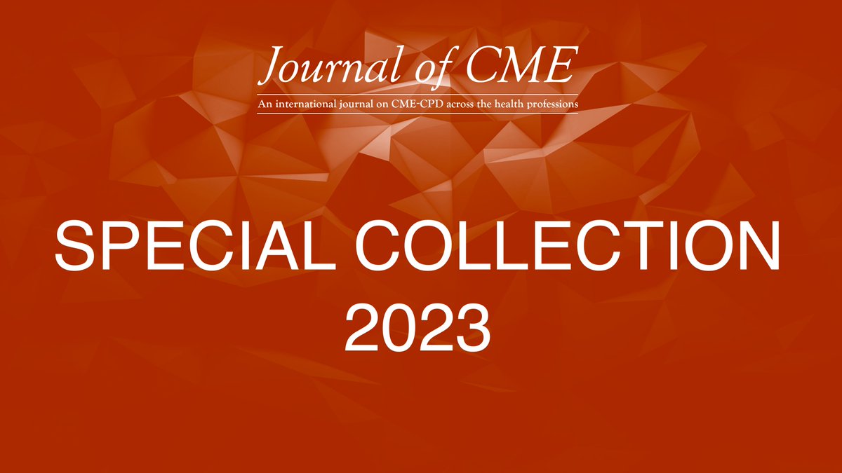 Journal of CME tweet media