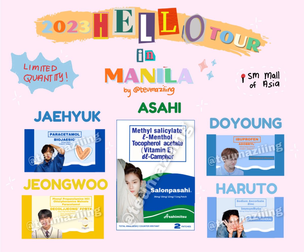 2023 Hello Tour in Manila Medcandy #HELLO_TOUR_IN_MANILA Teuhi~ I’ll be ...
