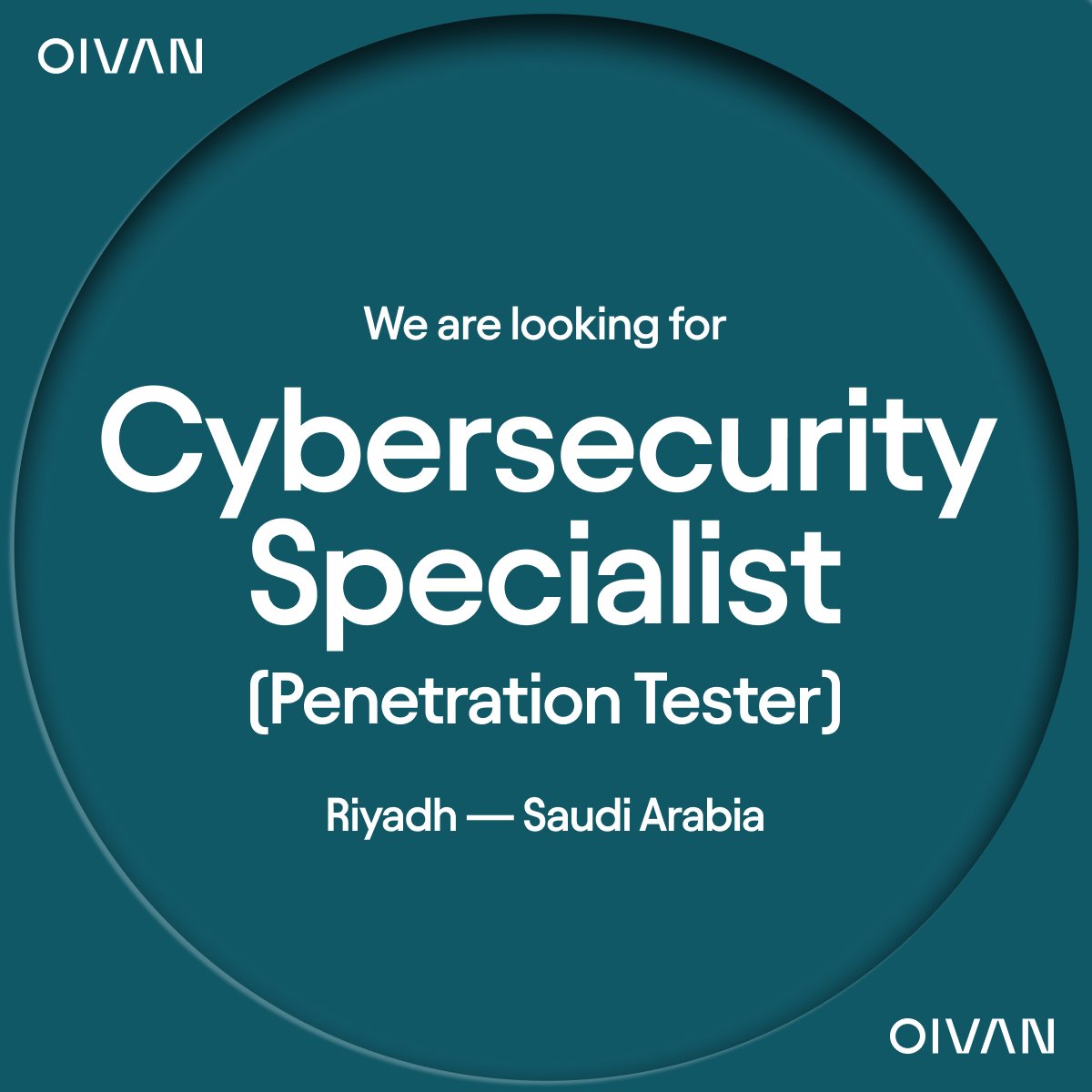 oivangroup's tweet photo. #Oivan is looking for a #CybersecuritySpecialist with experience in VAPT and Source Code Security Review for modern web and mobile applications.
Find out more about this #jobopportunity at https://t.co/H6iKI7PtOL
#Riyadh #cybersecurityjobs https://t.co/hn5001A93J