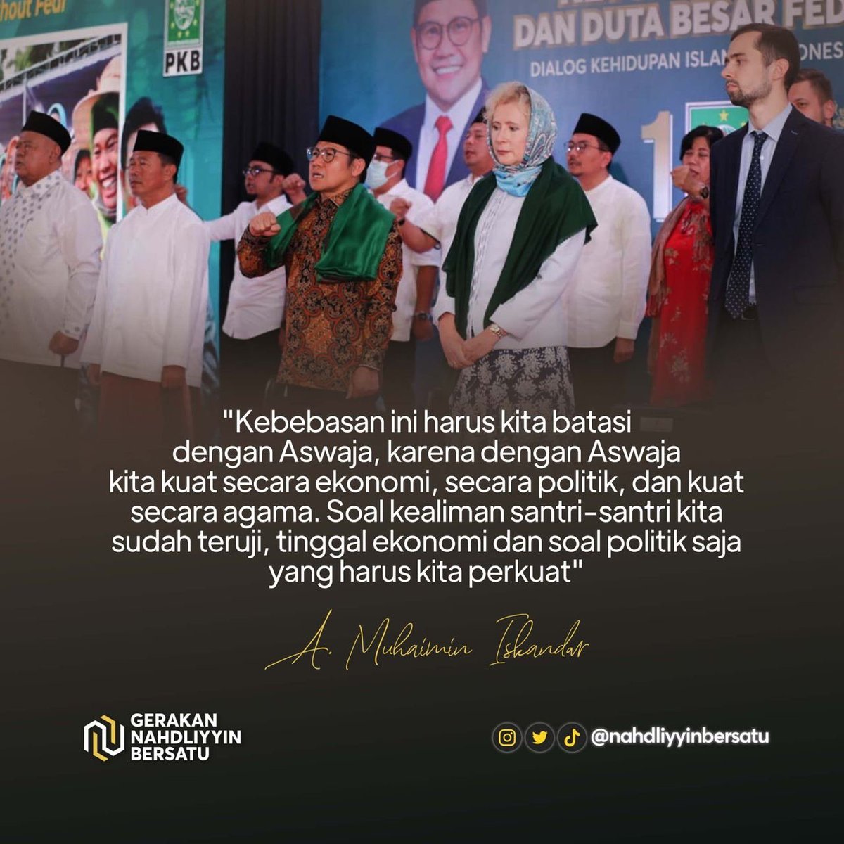 Radj69776641's tweet photo. #Dubes Rusia...
#Gus Muhaimin Iskandar https://t.co/OMk5ieL4zH