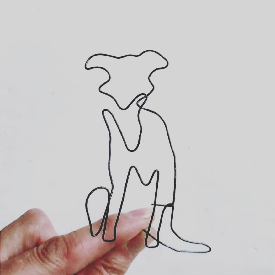 ArtBending's tweet photo. Sitting dog
#artbending #cordos #decor #wirebending #wiredog #caine #dog https://t.co/vA04ZZc6Tf