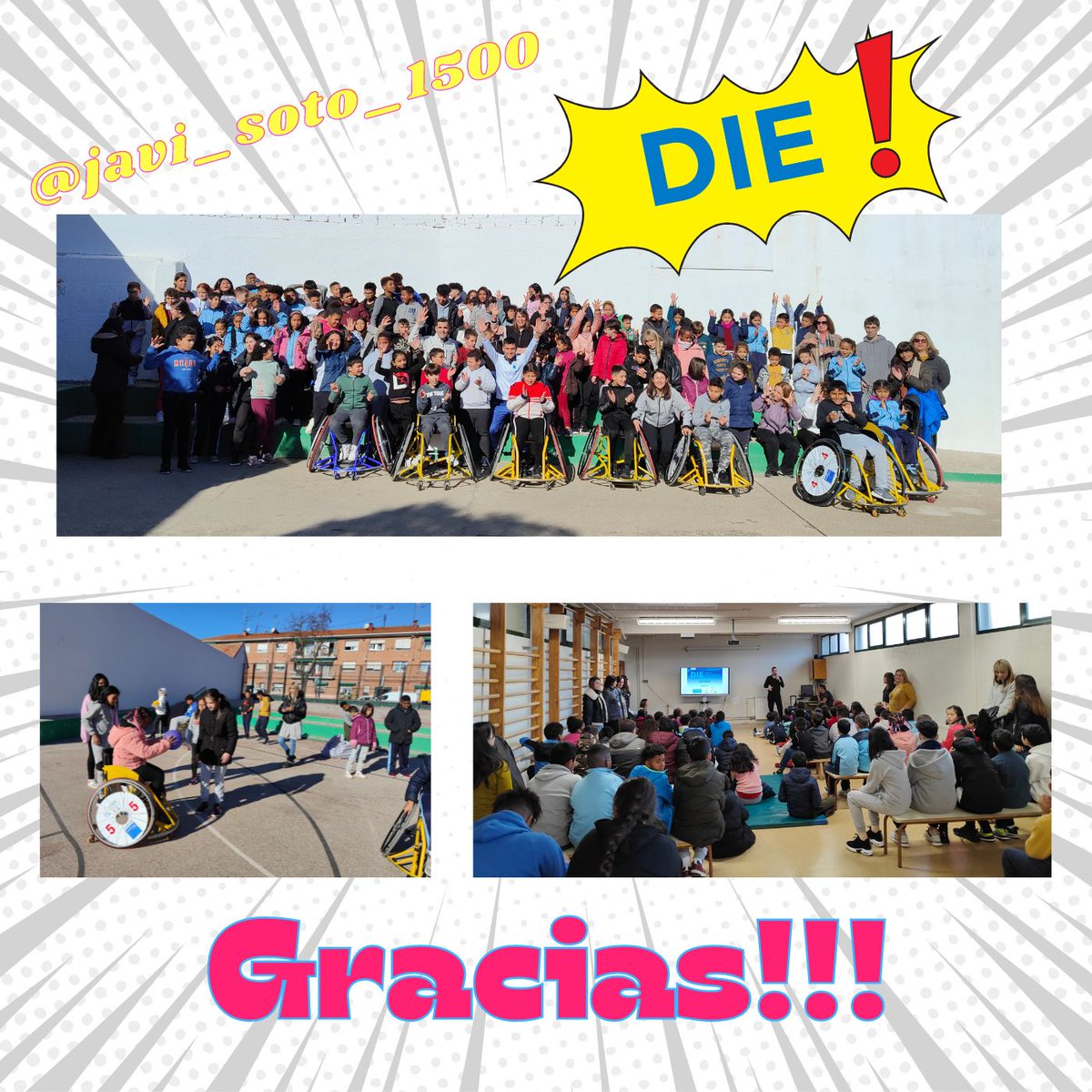 CEDI (@catedracedi) on Twitter photo El programa DIE continúa su paso por diferentes centros educativos españoles, la implicación de los profes es fundamental para el éxito del mismo. Gracias al CEIP Divino Maestro por vuestro trabajo!
<a href="/F_Sanitas/">Fundación Sanitas</a> <a href="/inefmadrid/">FCCAFyD (INEF). UPM</a> <a href="/JaviSoto2/">Javi Soto</a> El programa DIE continúa su paso por diferentes centros educativos españoles, la implicación de los profes es fundamental para el éxito del mismo. Gracias al CEIP Divino Maestro por vuestro trabajo!
<a href="/F_Sanitas/">Fundación Sanitas</a> <a href="/inefmadrid/">FCCAFyD (INEF). UPM</a> <a href="/JaviSoto2/">Javi Soto</a>