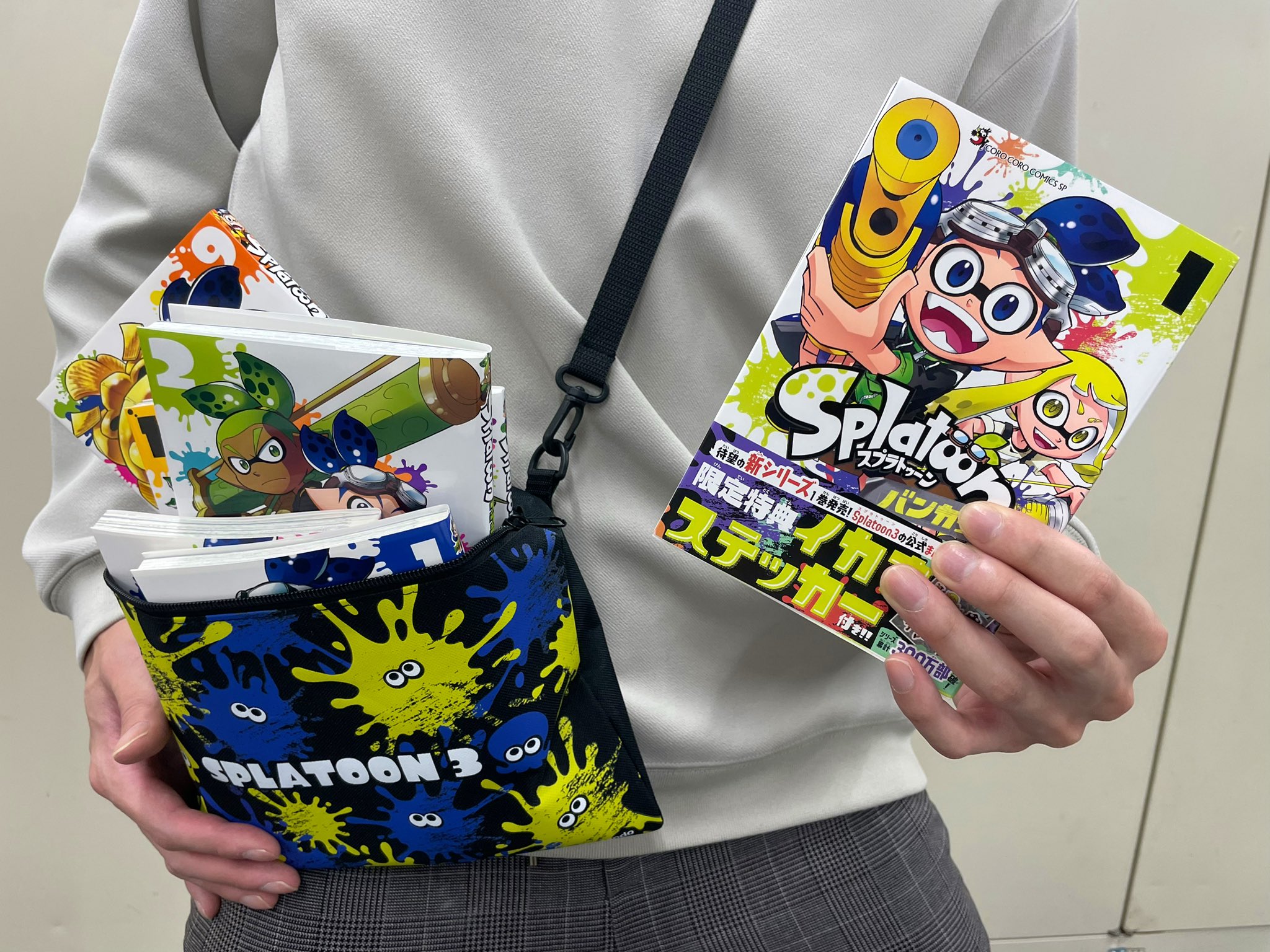 スプラトゥーン3 哀しく おでかけに！イカすガジェットポーチ