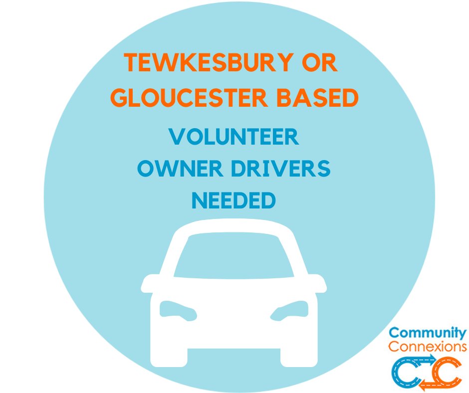 Volunteer owner drivers needed.
We are particularly keen to hear from anyone interested in Gloucester and Tewkesbury.

#VolunteerDriver #gloucester #tewkesbury