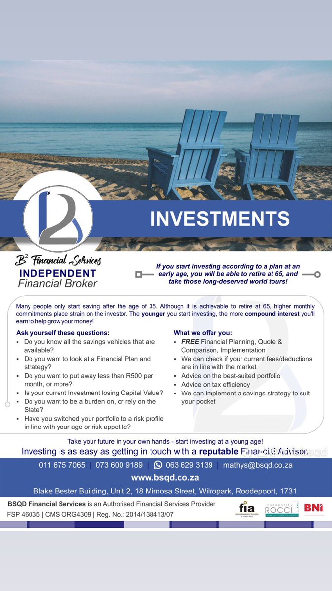BsqdFinancial's tweet image. One of the many product services we offer, is your Retirement Annuity growing, or is it just growing because you are paying?