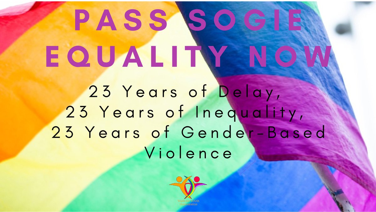 YouthforYOUthO1's tweet photo. PASS SOGIE EQUALITY BILL NOW! NO MORE DELAYS!
#PassSOGIEEqualityBillNow #PANTAYTayo #WeAreYouthForYOUth
IG:https://t.co/rQ0eWEH6Mo
FB:https://t.co/RTXgF7Q5Fr https://t.co/MTpYRFDPyo