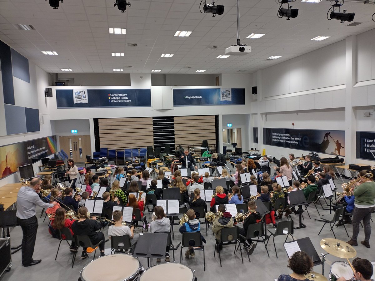 Wonderful talent on show last night at our first regional training band of the year as we continue rehearsing for our spring concert series in March.  Thanks to all our amazing staff and parents for their great support.  <a href="/mideduteam/">Midlothian Education</a> <a href="/midgov/">Midlothian Council</a> <a href="/HIT_Scotland/">HIT Scotland</a> 🎺🎷#musicmatters