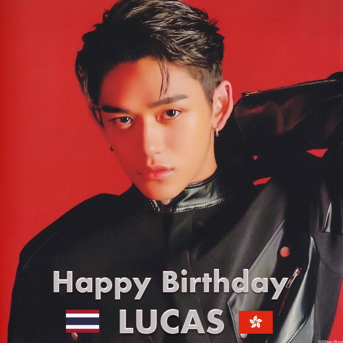Happy 24th Birthday to #NCT's gorgeous and hugely talented rapper #Lucas! 👏🎂🎉🌟👑💚
#HappyLucasDay
#Golden24thWithLucas 
#우리슈퍼맨_루카스_생일축하해
#黄旭熙生日快乐0125