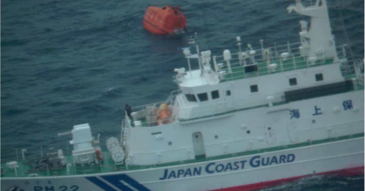 ninosuke on Twitter "RT Reuters Thirteen crew rescued after ship