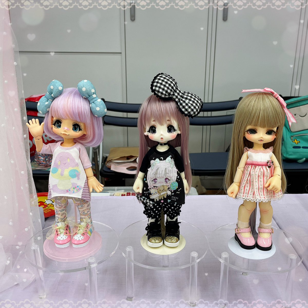 kame_kj's tweet photo. 先日のドールショウでは、
キノコジュースの新作ドール「POWDER(パウダー)」を展示いたしました。沢山の方にご覧いただき、誠にありがとうございました🍄✨
POWDERの販売は、2月か3月を予定しています。また改めてご案内をいたします😊
#ドールショウ #ds68 #キノコジュース https://t.co/EEAVGdCCwe