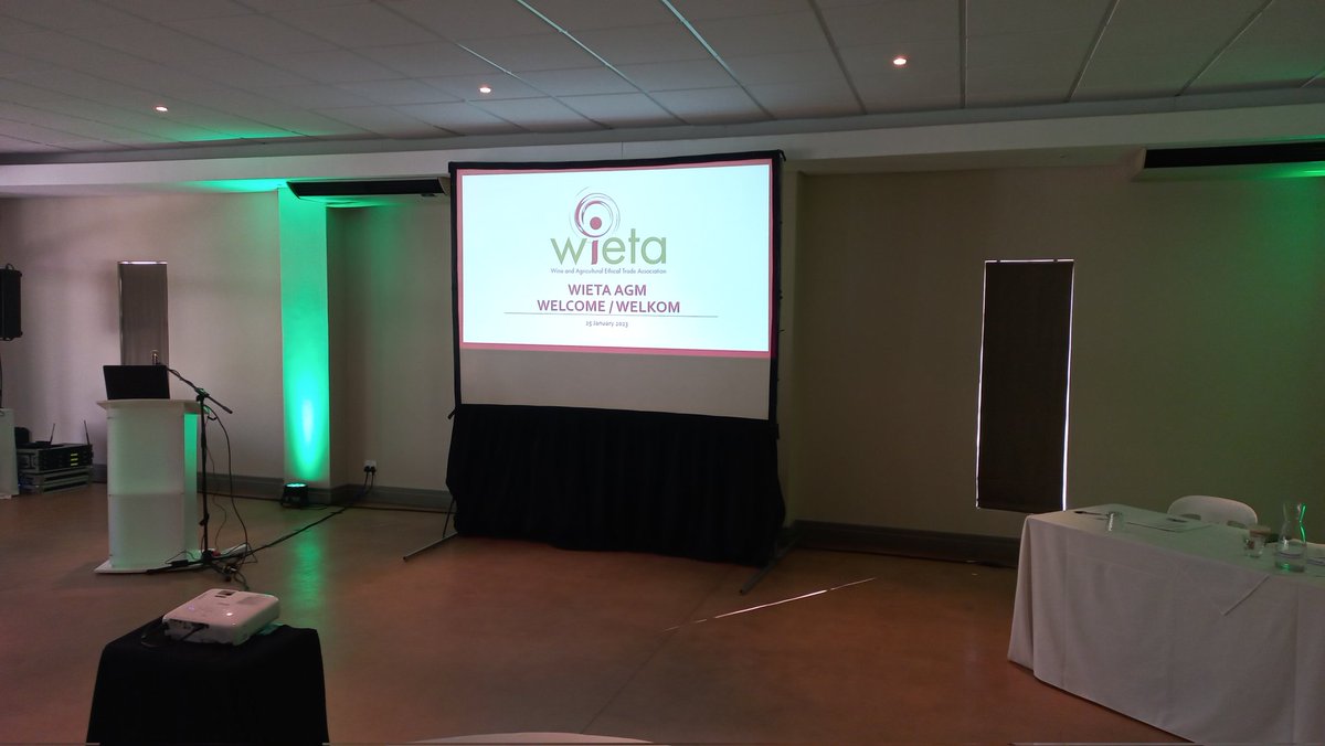 2023 WIETA Annual General Meeting. Excited to give feedback to our valued stakeholders, as well as the conversations to follow! 
#wieta #agm #ethical #wine