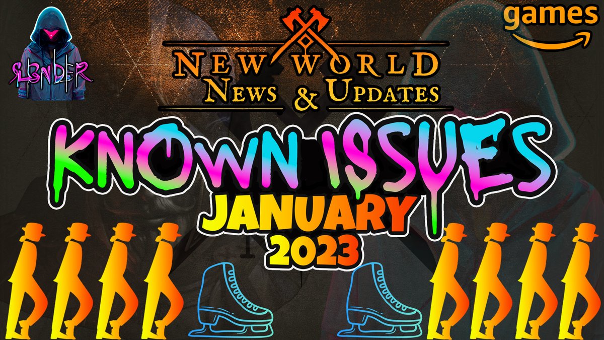 s13nderm4n's tweet photo. You can ice skate in New World! Heres the known issues list so far this month. But they left one out... βΈοΈβΈοΈβΈοΈ
π½οΈ https://t.co/UajOSLb5KY
Game @PlayNewWorld
#NewWorldGame #NewWorldMMO
#sl3ndermmo #sl3nder #mmorpg
#NewWorldNews #NewWorldUpdate https://t.co/NgZhfLbnma