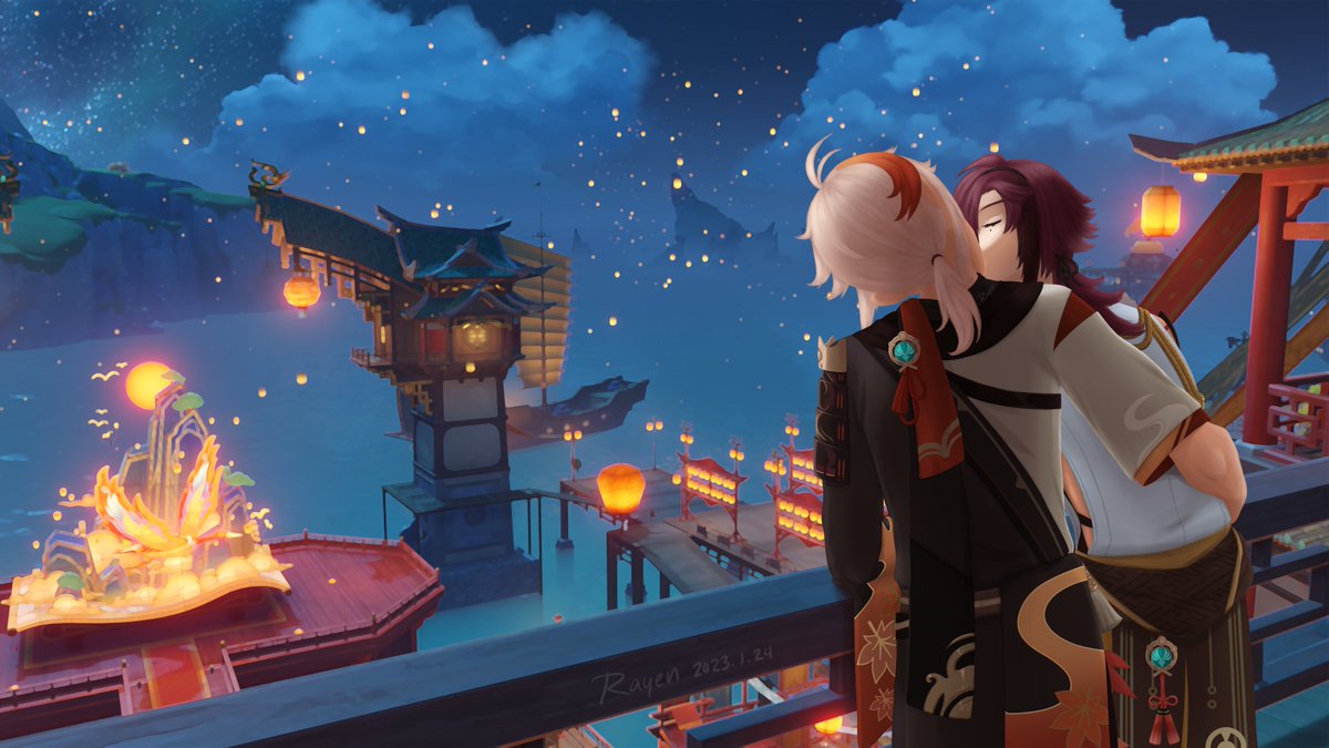 #heikazu #kazuhei #Heizou #Kazuha #平万 #万平 #鹿野院平蔵 #楓原万葉