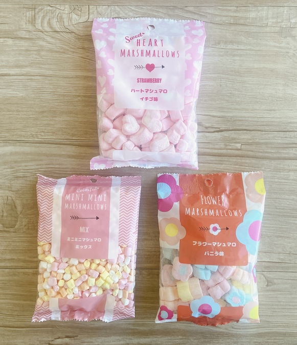 バレンタインにおすすめのかわいいマシュマロ❤ □ウィスク ・ハート