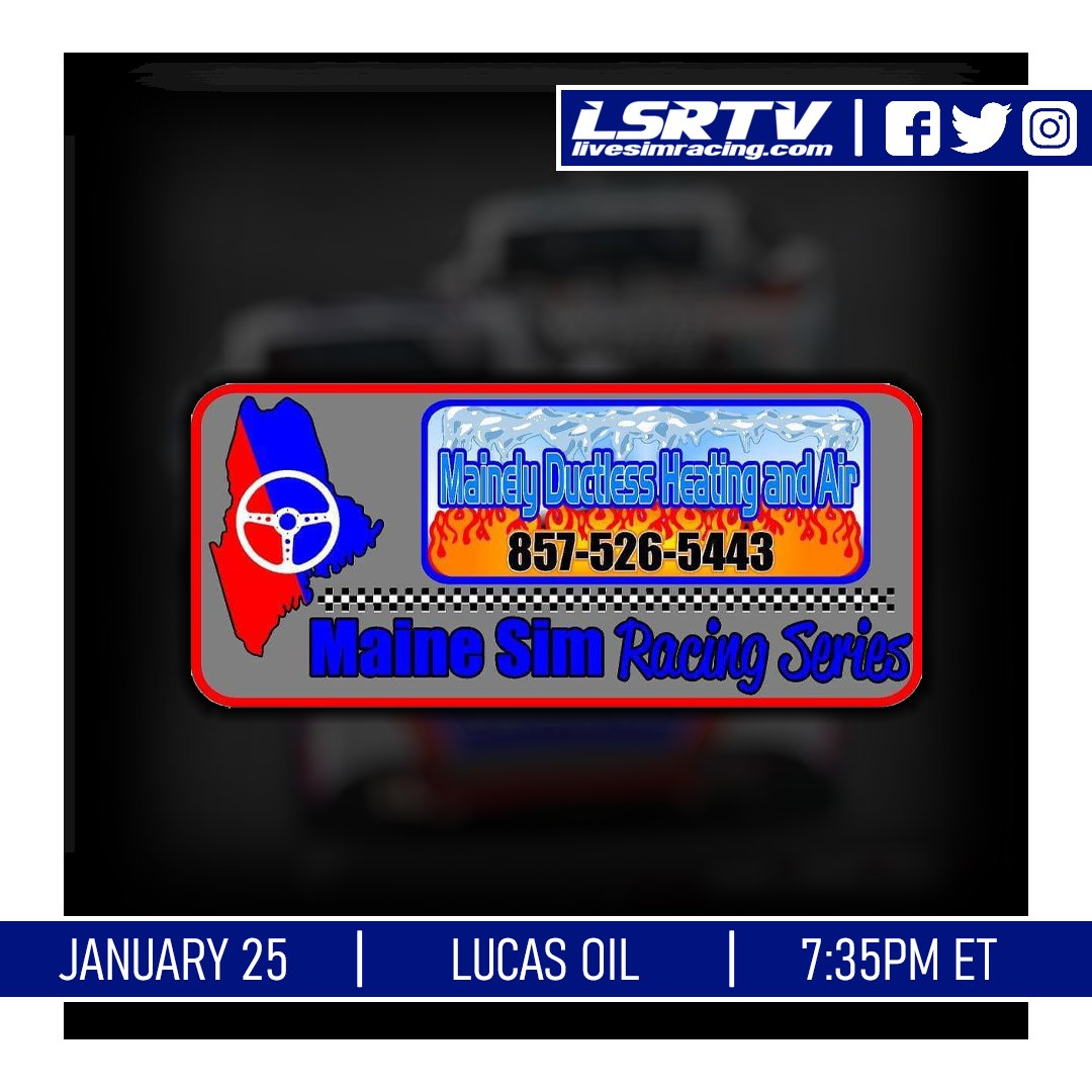 Tonight, the Maine Sim Racing Series heads to Lucas Oil for some door slamming, fender rubbing, short track racing action! Join LSRTV as we cover all the action.
youtu.be/L-UzDpg5LuA