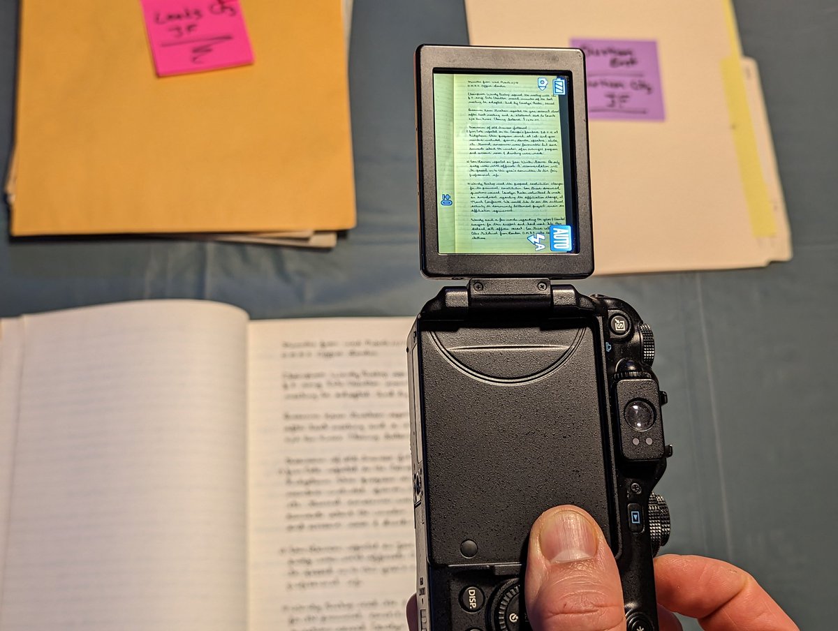 JF_Historian's tweet photo. Some Lambton and Zone 5 minute books are too big for my scanner, so I'm trying to digitize them with a camera. Cropping, exporting to pdf format and then combining pages into a document will make it a long process. https://t.co/zCg0iwplLW