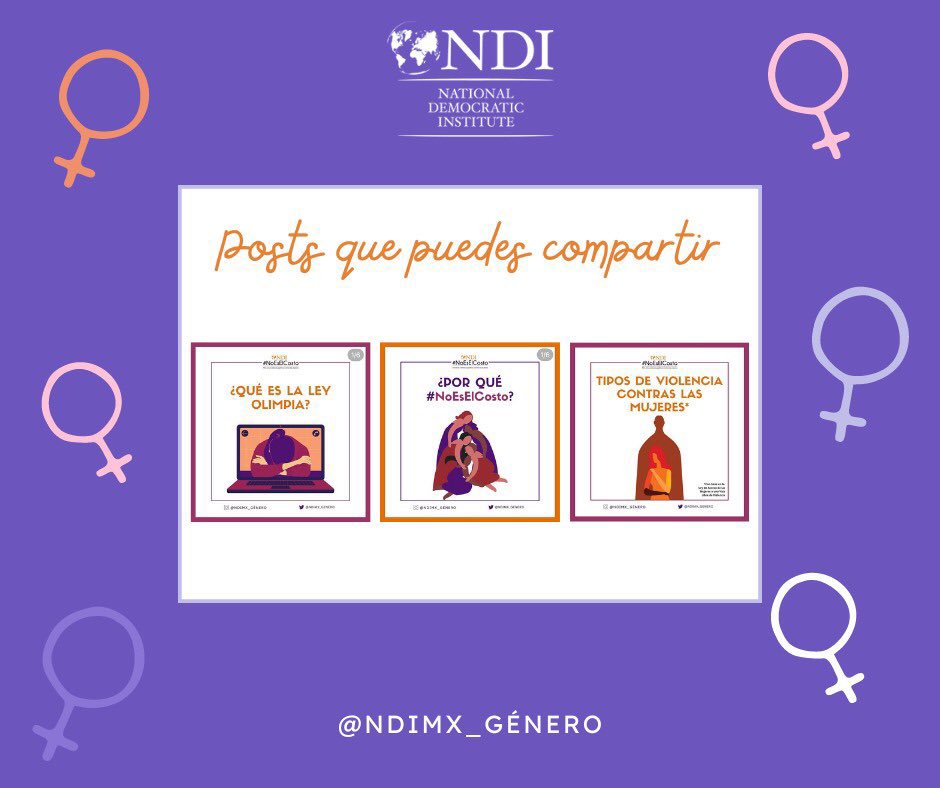 NDI México Género tweet media
