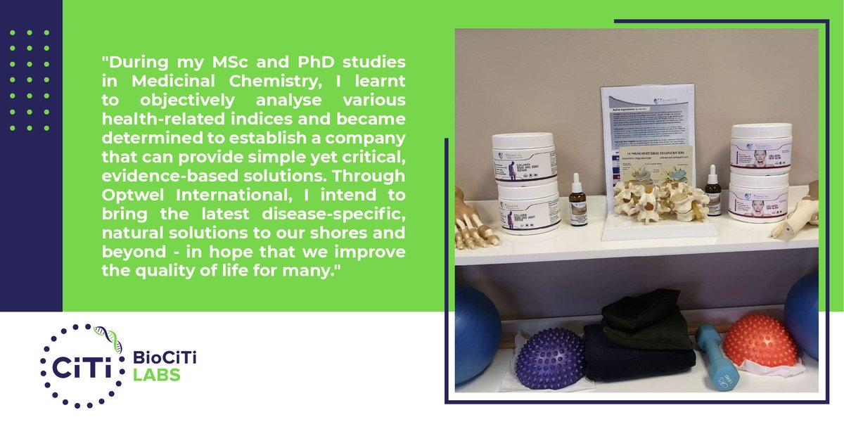 UVUAfrica's tweet photo. BioCiTi, is a specialised biotech incubator that provides entrepreneurs with a platform where science, business, and investment can come together.
We want to share Optwel International CEO Dr. Ismail Bilaal's story:
#CiTi #BioCiTi #OptwelInternational https://t.co/8dz6D3hY9A