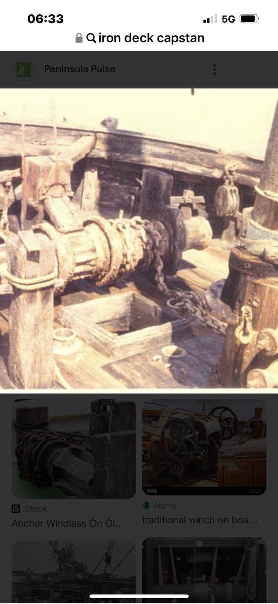mart1029's tweet photo. @DenziltheCocker @LegoLostAtSea It could be the main hexagonal bar from a old early iron horizontal anchor windless. The bar was hexagonal to grip the anchor cable,they also lifted spars or booms . The gearing could be the drive mechanism or a paw bar teeth.. something like this https://t.co/YLOSYQo7hQ