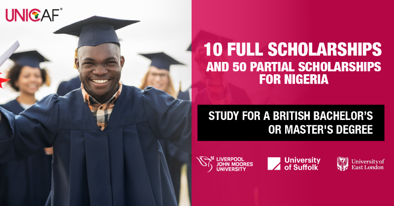 UNICAForg's tweet photo. Apply today and earn a full or partial scholarship to study for a recognised British degree online. Discover our UK partners