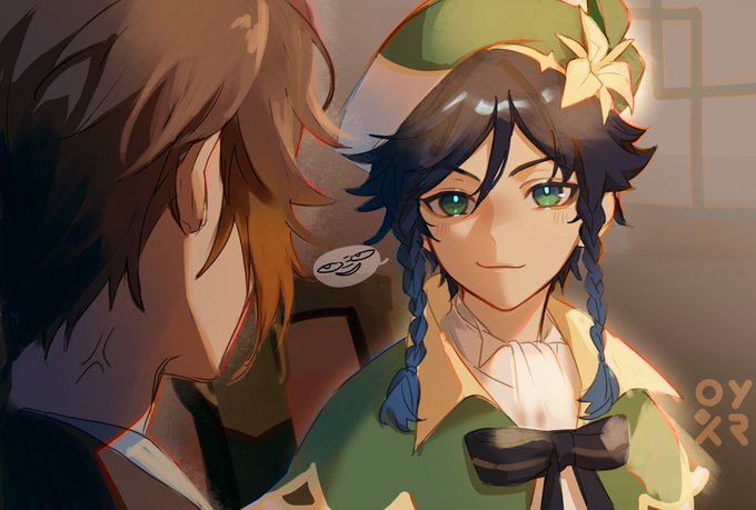 the annoying smile that zhongli knows 