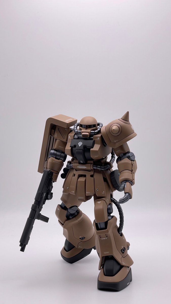 AchieveGunpla's tweet photo. HGUC 1/144 MS-06 MS-06F-2 Zaku II F2 Ver. KLF. 

#zaku #zeon #gundam #gundam0079 #principalityofzeon https://t.co/fpPcPkUmq5
