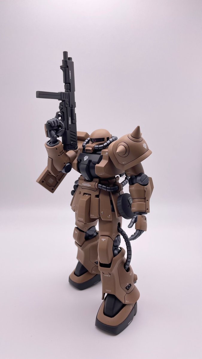 AchieveGunpla's tweet photo. HGUC 1/144 MS-06 MS-06F-2 Zaku II F2 Ver. KLF. 

#zaku #zeon #gundam #gundam0079 #principalityofzeon https://t.co/fpPcPkUmq5
