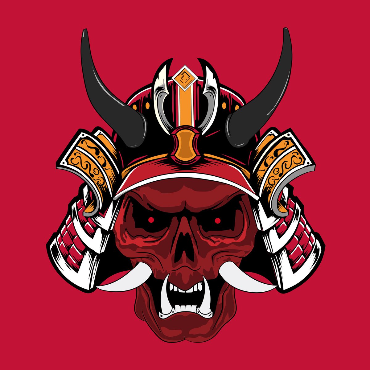 Skull face tweet media