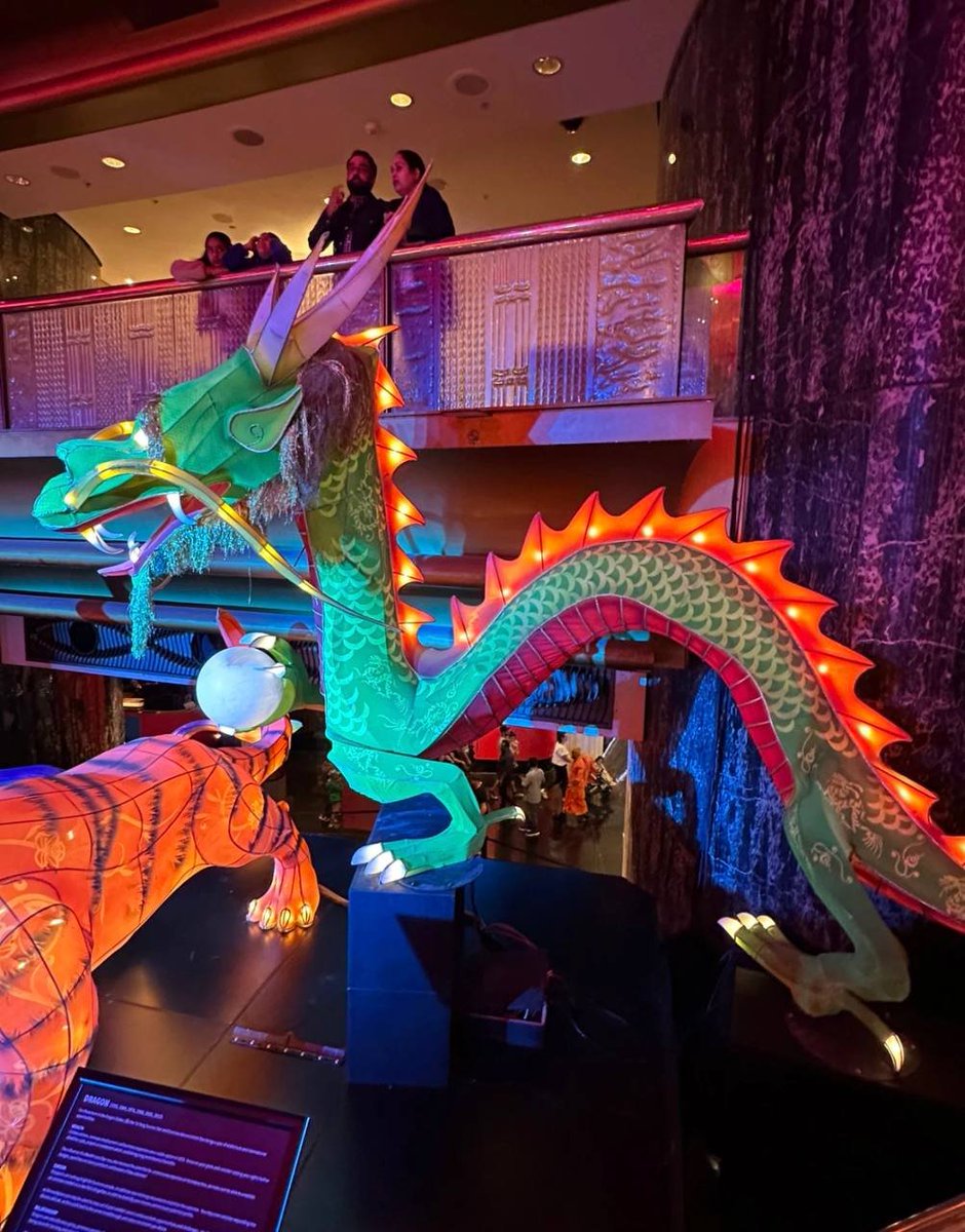 KeLin_1987's tweet image. In terms of festive atmosphere, it must be Crown Melbourne. Watching the lion dance crowds people, it is really lively