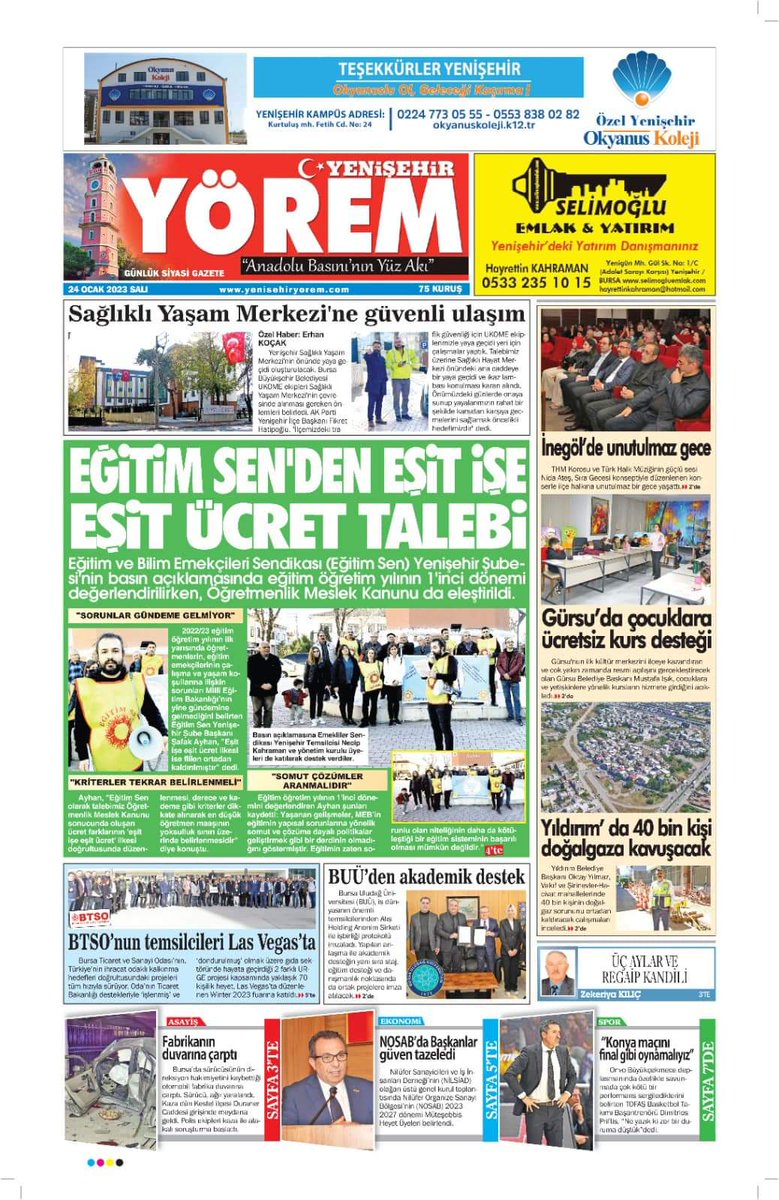 #bursa #yörem #gazete #ömk #eğitimsen #yoksulluk #sefalet #açlık #adaletsizlik #ekonomikkriz #kapitalizm #emek #sermaye #sendika #direniş #işçi #işçisınıfı #protesto #basınaçıklaması