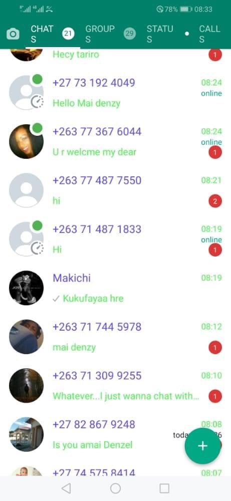 WemaHotWingz's tweet image. Munhu mutema ndamutadza, inbox yamai Denzel 😂🙌