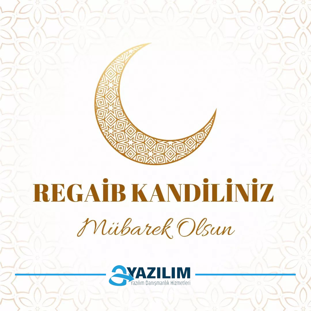 Kardeşliğin daimi olduğu, sevgilerin birleştiği, dostlukların bitmediği; mutlu, umutlu ve sevgi dolu günlere, rahmetlerin yağmur gibi yağdığı nice kandillere... Kandiliniz Mübarek Olsun.
#ayazilim #Kandil #HayırlıKandiller #RegaibKandili #Regaib