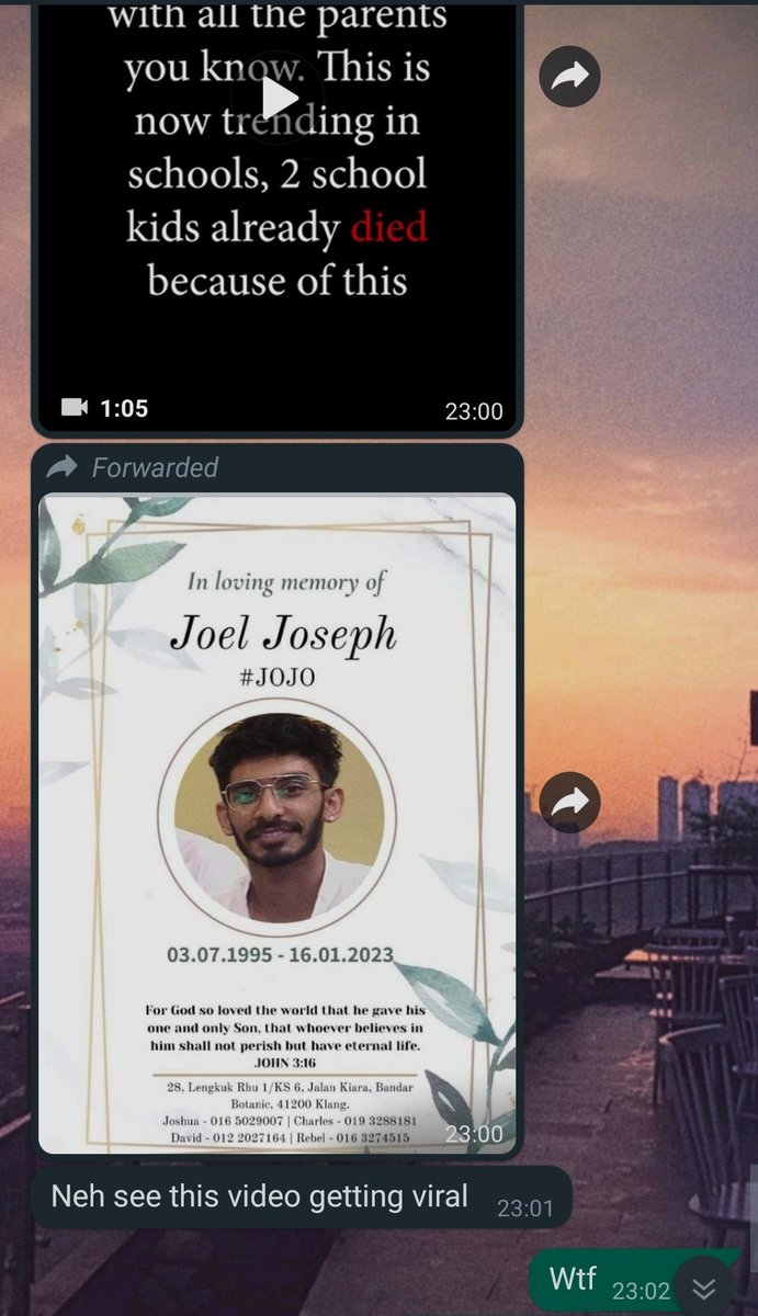 lilbrovvnie's tweet photo. Guys, this is a fake news and unwanted negative publicity.This is a friend of mine whom recently has passed and people are forwarding this message on how he passed away. I can confirm that he did not pass away due to this and has never been involved in such activities. https://t.co/lmN0yvkKAe