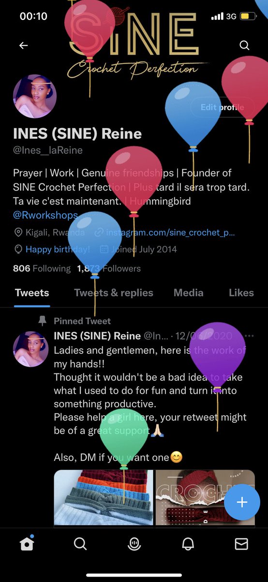 Ines__laReine's tweet photo. Here is to another occasion to rock my creations🎂🥂 https://t.co/QI89dfHBbR