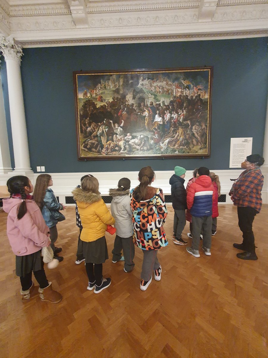 Visit to the National Gallery of Ireland 3rd and 4th Class recently visited the National Gallery of Ireland. They went to see 'The Marriage of Strongbow and Aoife' as part of their learning about Norman Ireland. scoilchaitrionabaggotstreet.ie/visit-to-the-n…