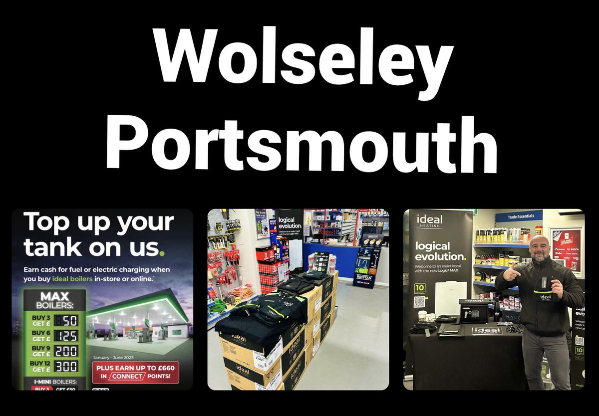 numerouno46's tweet photo. Early start,Early opportunities!
Come on down to @WolseleyUK and find out about cash back on ideal boilers with Top Up Your Tank promotion.
Crack the code and win! Free Ideal Heating merchandise!
Everyone’s a winner today!
#SupportingLocalInstallers https://t.co/cvlmozuQBk