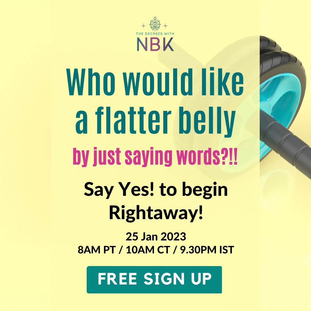 Join me today 9.30pm IST on the From Heartache to Joy Telesummit Flatter Belly Call. No meds, no product, no life style changes, just say WORDS! What if you reduce all excess weight WITH Love & Ease! Click here to register free fhtjsummit.com/nidhu23 😀 #NidhuBKapoor #Weight