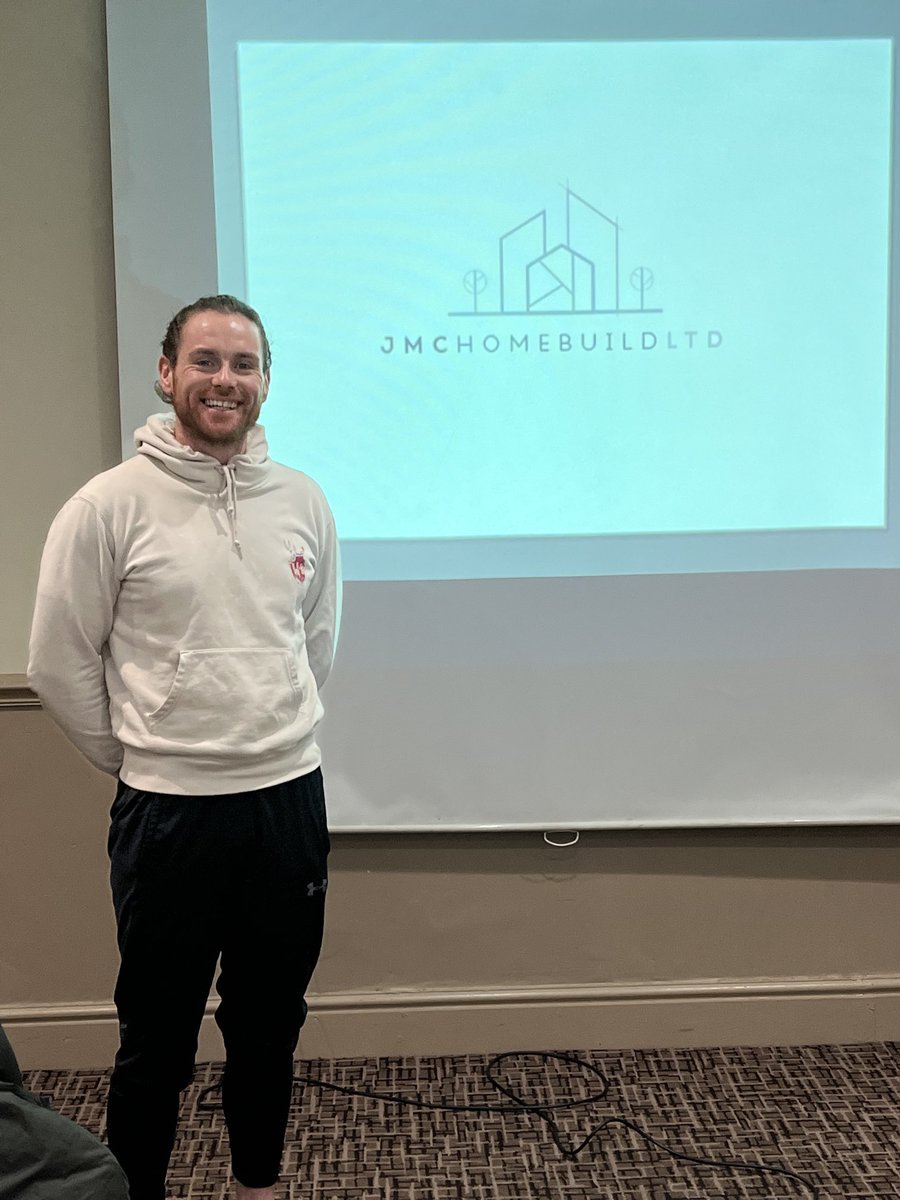 Our very own Jonathan McLaughlin telling Altrincham’s finest networking group all about his building business. 
If you need any building work, make sure you get in touch with Jonathan.