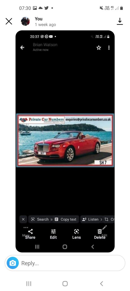 AlanHebbs's tweet photo. @TSBreakfast you mentioned S Hendry was coming in. You also stated he had 7 world titles. We have  SH 7  car number for sale https://t.co/duqPIu1iFW