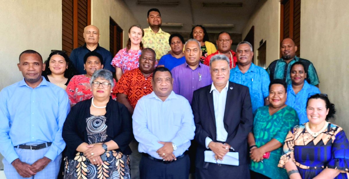 ForumSEC's tweet photo. #PINA Board members visited the Secretariat and was part of the #2050 #media dialogue today, this included insights into the priority areas around #2050Strategy and core regional forum meetings. They had conversations with our advisers on #climatechange #economics #trade #ocean https://t.co/Se4POE2xLo