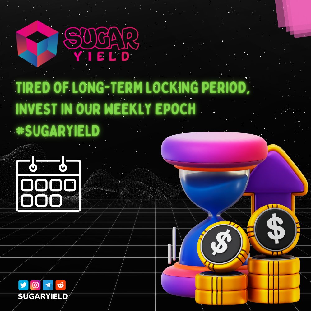 SugarYield's tweet photo. Get Rewards in stable coins.✨

SugarYield mobile app is live on testnet

So what are you waiting for?

Check it out: 🌐https://t.co/iLMTSZXMgH

#Sugaryield #Sugar #YieldFarming #BSC #Binance #ETH #BNBChain #Minting #APY #token #crypto #BSCGems #BNBChainSingapore #BNB #BNBChain https://t.co/ytCkPAR0F7