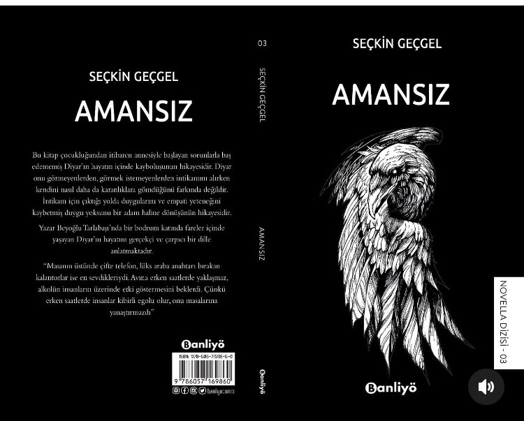 #amansız #amansiz #roman #yeraltıedebiyatı #seçkingeçgel #kitap #book #bookstagram #booklover #kitap #kitapönerisi #kitapdünyası #kitapkardeşliği #kitapligunler #edebiyat #edebiyatnotları #edebi̇yat #edebiyatkulubu #edebiyatdünyası <a href="/banliyocomtr/">Banliyö</a> #yenikitap #novella #kitaptavsiye