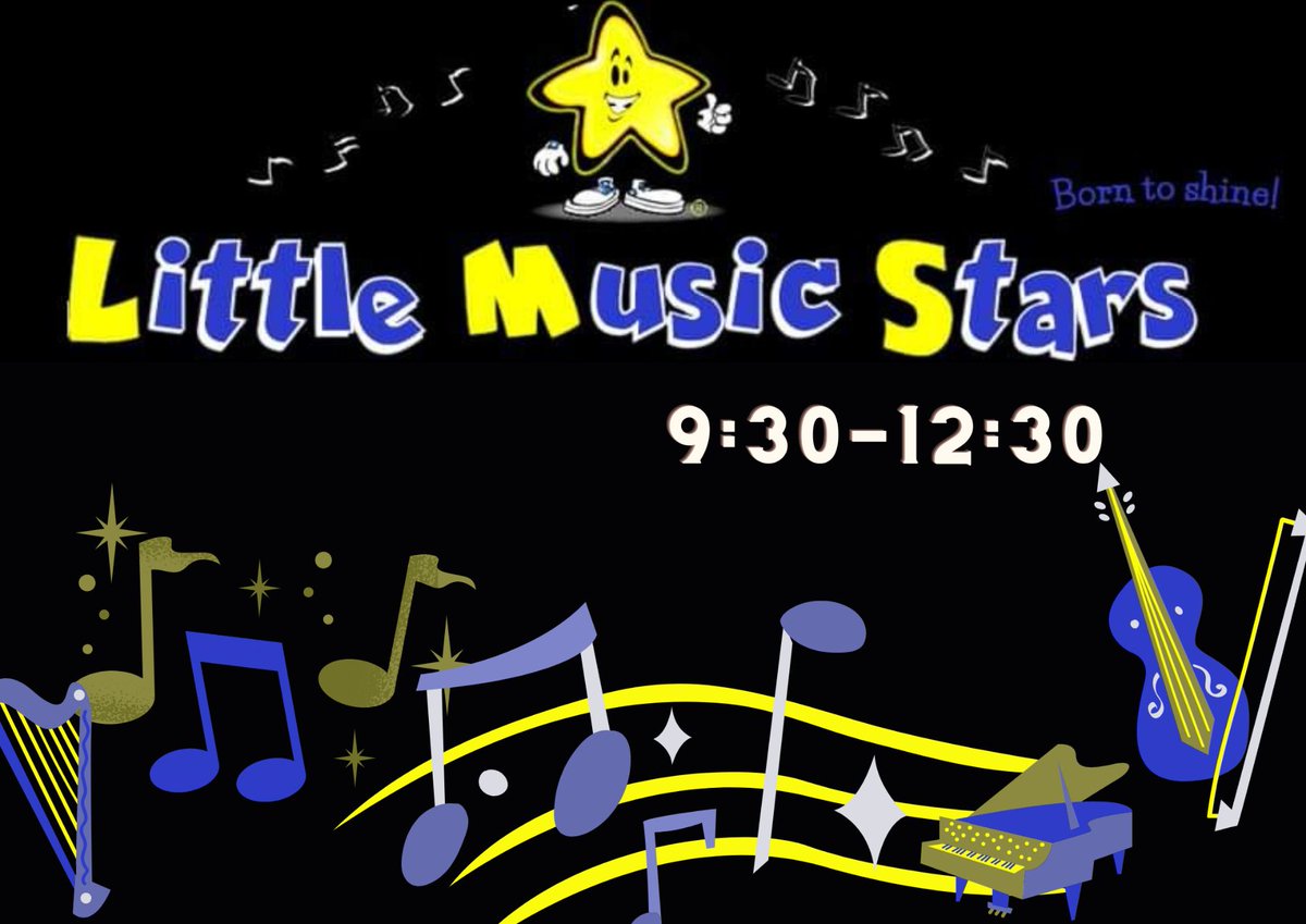 Little Music Stars are in the hall tomorrow morning 9:30am- 12:30pm! 🎶

For booking details follow the link! 

littlemusicstars.co.uk

#WhitstableUmbrellaCentre #Whitstable #Whitstabletogether #events #music