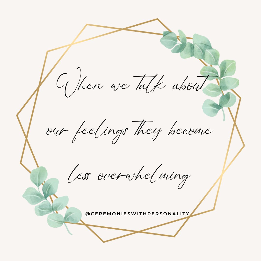 SBCeremonies's tweet photo. 💚 Quote of the Week💚
"When we talk about our feelings they become less overwhelming" 🥰
.
.
#mentalhealth #mentalhealthawareness #mentalhealthquotes #aproblemshared #overwhelmed #talkitout #inspo #inspoquotes #quotesofinstagram #inspiration #inspirational #inspirationalquote https://t.co/eRtsbAYZym