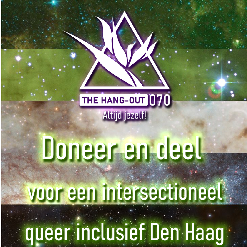 Jij kan helpen bij ondersteunen van queer safe(r) space in Den Haag! Iedereen verdient een plaats waar ze echt zichzelf kunnen zijn. Vrij van vooroordelen, racisme en geweld!

Zelfs een kleine donatie van 5 euro helpt ons!

Ga naar: ow.ly/5Z5z50GGY9V

of #linkinbio